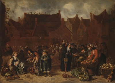 Gemüsemarkt von Sybrandt van Beest