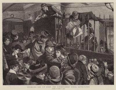 Belagerung der Grubentür, die Verpflegung in Schwierigkeiten von Sydney Prior Hall