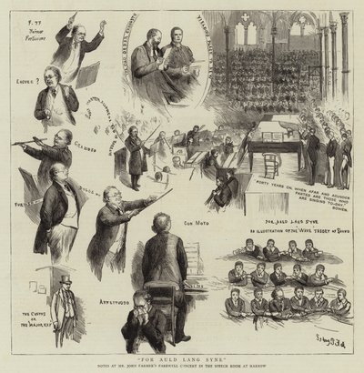 Für Auld Lang Syne von Sydney Prior Hall