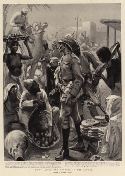 Jetzt, nach dem Vormarsch im Sudan von Sydney Prior Hall