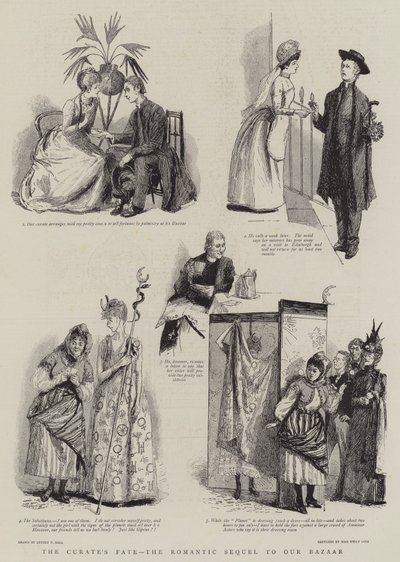 Das Schicksal des Vikars, die romantische Fortsetzung unseres Basars von Sydney Prior Hall