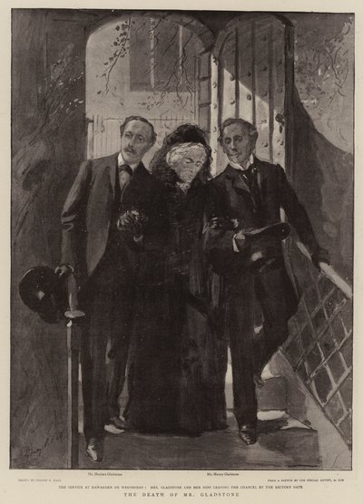Der Tod von Mr. Gladstone von Sydney Prior Hall