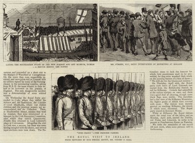 Der königliche Besuch in Irland von Sydney Prior Hall