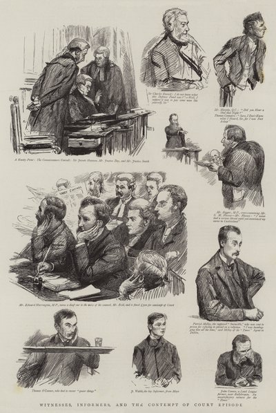 Zeugen, Informanten und die Missachtung des Gerichts von Sydney Prior Hall