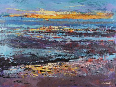 Spektakulärer Sonnenaufgang, 2021 von Sylvia Paul