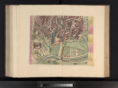 Ansicht des Ortes Vélez-Málaga von Symon Novelanus (possibly)
