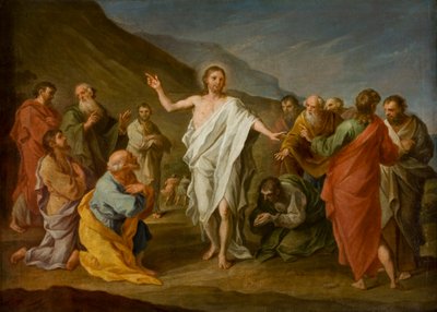 Christus erscheint den Aposteln nach der Auferstehung von Szymon Czechowicz