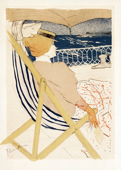 La Passagère Du 54 (1896) von TOULOUSE LAUTREC