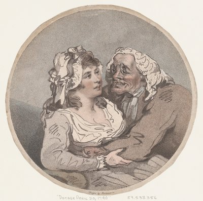 Altersschwäche, 20. April 1790 von T. Smith