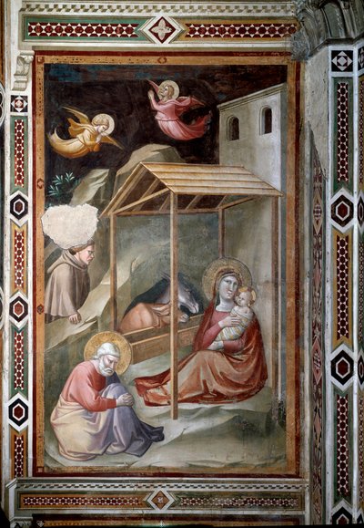 Das Leben der Jungfrau: Geburt Christi von Taddeo Gaddi
