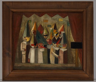 Kindertheater von Tadeusz Makowski