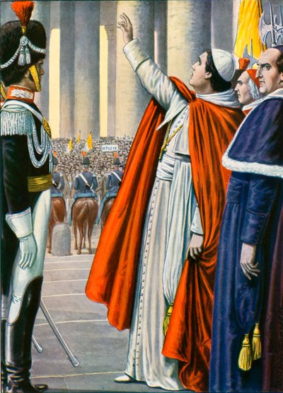 18. Juli 1846, Papst Pius IX. erklärt eine Amnestie von Tancredi Scarpelli