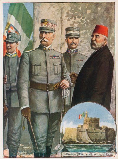 General Giovanni Ameglio, der Eroberer von Rodi von Tancredi Scarpelli