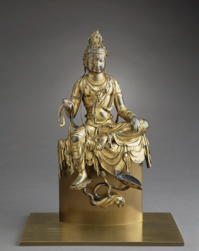 Sitzender Bodhisattva Avalokitesvara, 8. Jahrhundert von Tang Dynasty Chinese School