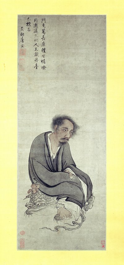 Der unsterbliche Ge Changgeng auf seiner dreibeinigen Kröte, 1506-10 von Yin Tang