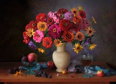 Bunte Herbsternte von Tatyana Skorokhod