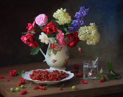 Sommerblumen Stillleben von Tatyana Skorokhod