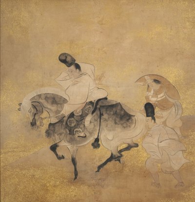 Überquerung bei Sano (Sano no watari) von Tawaraya Sotatsu