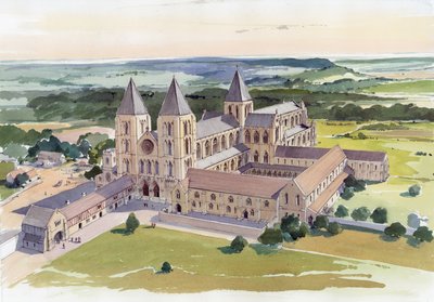 Gisborough Priory, Redcar und Cleveland, frühes 15. Jahrhundert, ca. 1995-2005 von Terry Ball