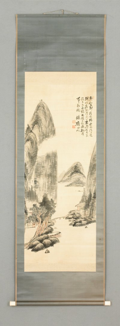 Landschaft, ca. 1860 von Tessai Tomioka