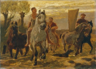 Pferdeschwemme von Teutwart Schmitson