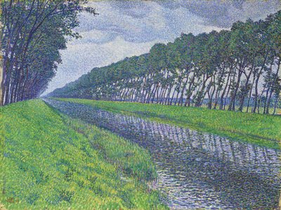 Kanal in Flandern von Théo van Rysselberghe