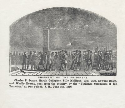 Transport der Gefangenen, veröffentlicht 1856 von Theodore C. Boyd