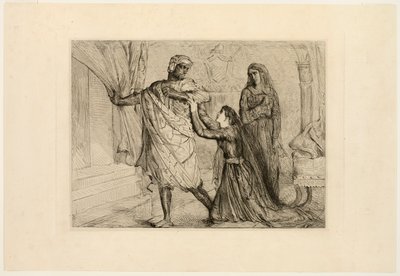 Fort!, Platte sieben aus Othello von Théodore Chassériau