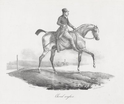 Englisches Pferd von Theodore Gericault