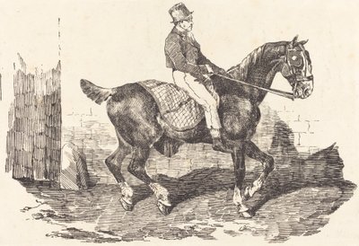 Kutscher auf einem Kutschpferd von Theodore Gericault
