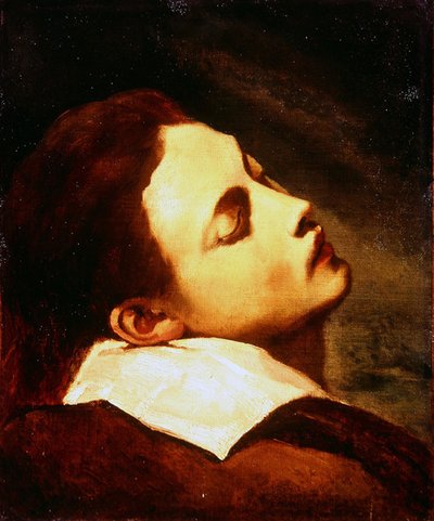 Kopf eines toten jungen Mannes von Theodore Gericault