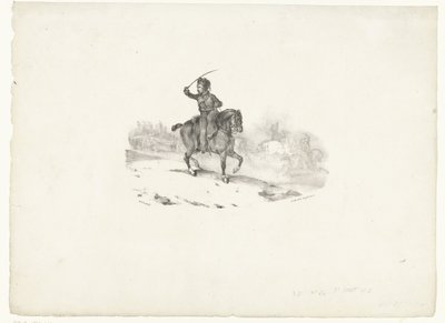 Offizier der Artillerie von Theodore Gericault