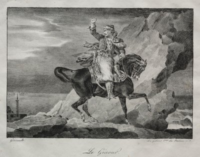 Der Giaour, 1820 von Theodore Gericault