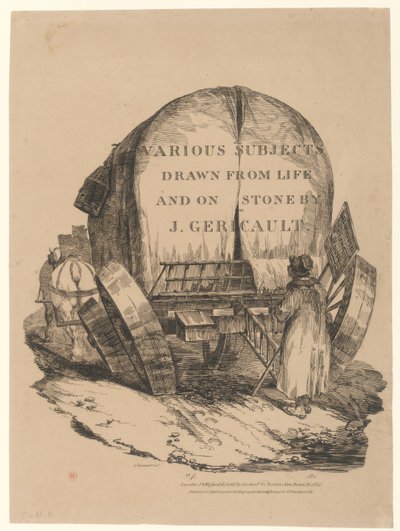 Ein angehängter Wagen (Titel der englischen Serie) von Theodore Gericault