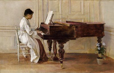 Am Klavier von Theodore Robinson