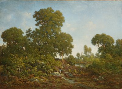 Frühlingszeit von Theodore Rousseau