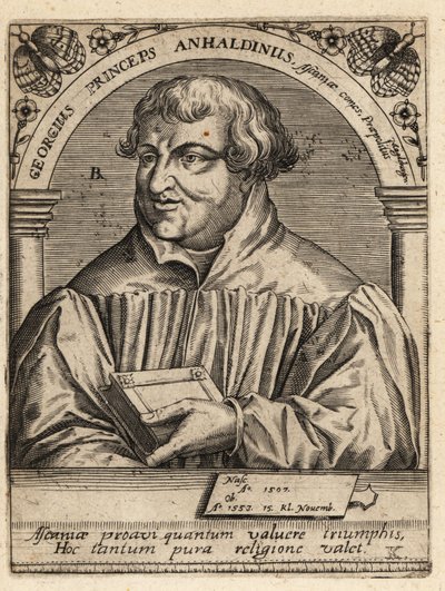 Georg III., Fürst von Anhalt-Dessau von Theodore de Bry