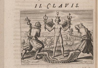 Illustration für Tripvs avrevs, hoc est, Tres tractatvs chymici selectissimi.., 1618 von Theodore de Bry
