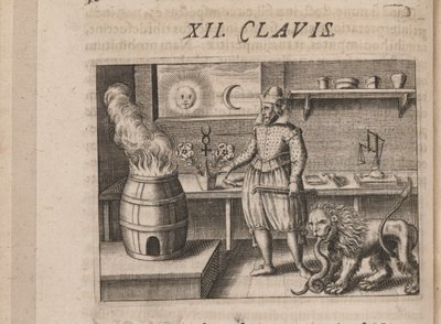 Illustration für Tripvs avrevs, hoc est, Tres tractatvs chymici selectissimi, 1618 von Theodore de Bry