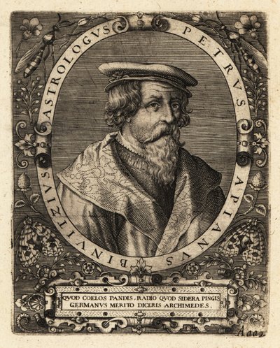 Peter Apian, deutscher Astronom von Theodore de Bry