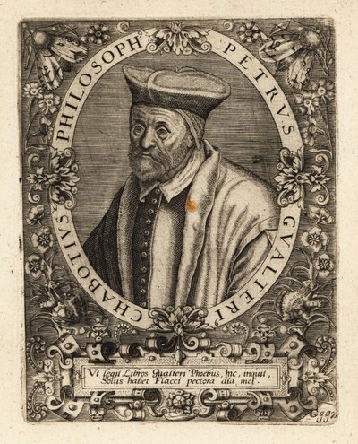 Pierre Gautier Chabot, französischer humanistischer Schriftsteller von Theodore de Bry