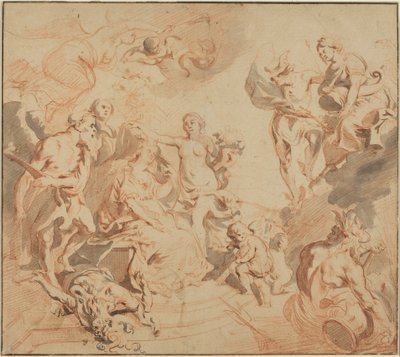 Antwerpen gesegnet mit Überfluss von Theodore van Thulden