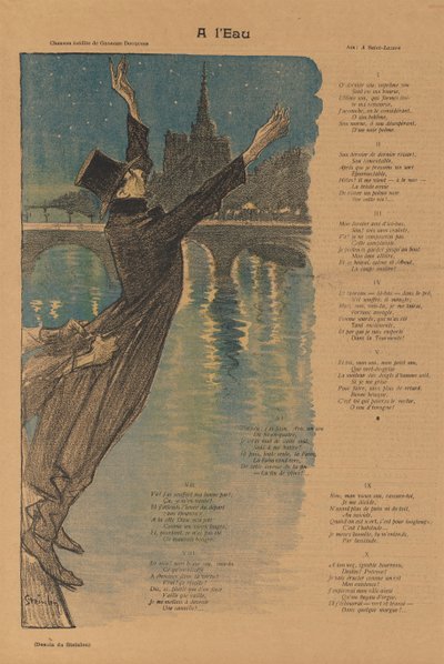 Gil Blas Illustré: Am Wasser (A l