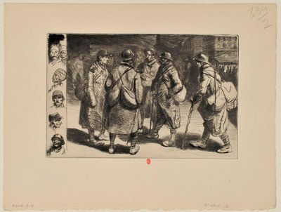 Erlaubnisschein, Nr. 1 von Théophile Alexandre Steinlen
