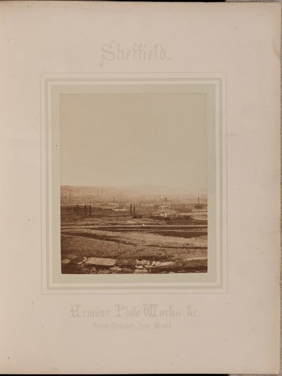 Panzerplattenwerk &c., von Cricket Inn Road von Theophilus Smith
