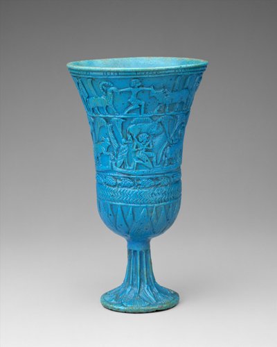 Lotuskelch, ca. 945-664 v. Chr. von Third Intermediate Period Egyptian