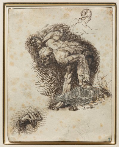 Kletterer, zwischen 1791 und 1824 von Theodore Gericault