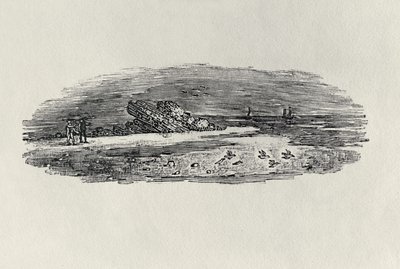 Felsen mit Küstenschiffen, ca. 1801, aus 