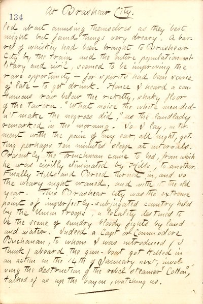 Thomas Butler Gunn Tagebücher - Band 21, Seite 148, 31. Dezember 1862 von Thomas Butler Gunn