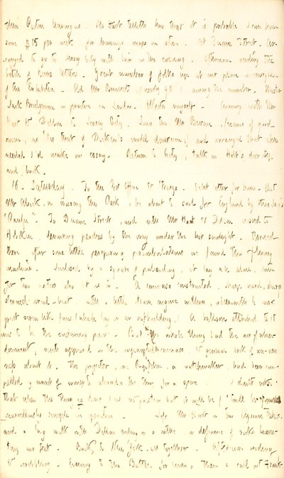 Thomas Butler Gunn Tagebücher - Band 2, Seite 155, 15.-16. August 1851 von Thomas Butler Gunn